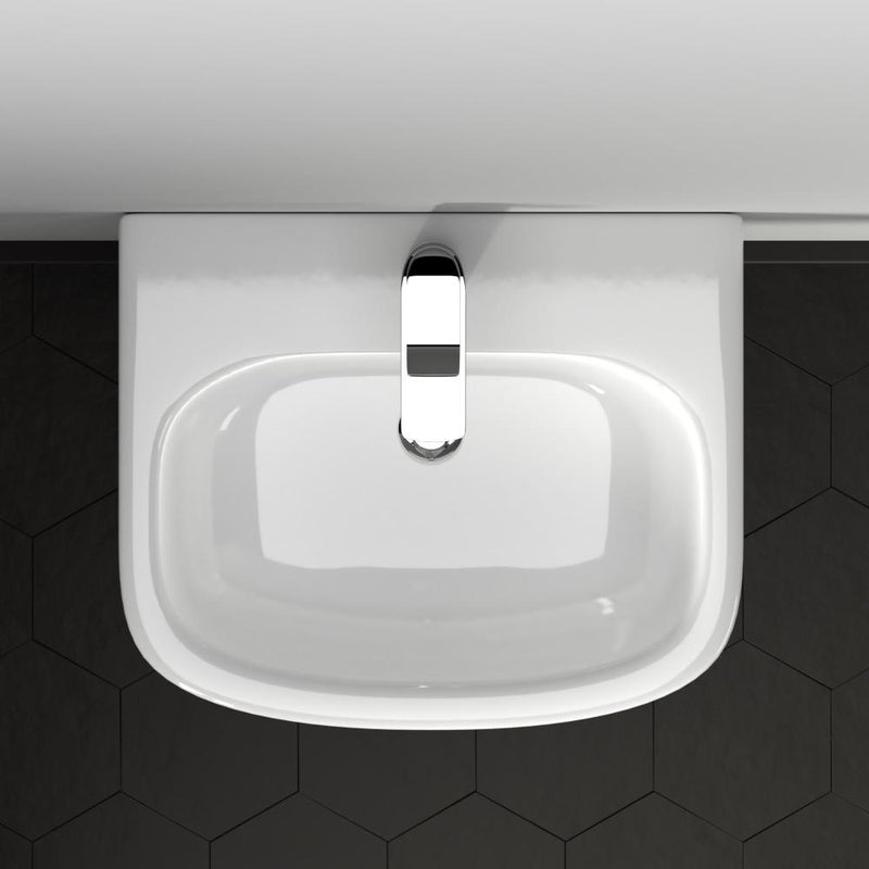 Galena 100 Vitreous China Pedestal Sink