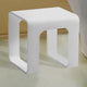 Gallatin Resin Bath Stool