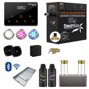 SteamSpa Black Series Generator Square Wireless Aroma Pump - Matte Black