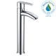 Anzzi Quartet Single Hole Single-Handle Bathroom Faucet in Polished Chrome