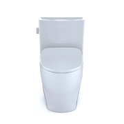 TOTO MS624234CEFG#01 Legato One-Piece Elongated 1.28 GPF Toilet with CEFIONTECT and SoftClose Seat, WASHLET+ Ready, Cotton White - view 6