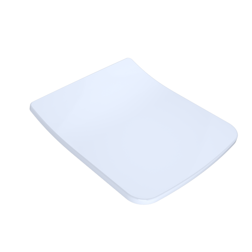 TOTO SS249R#01 SoftClose Slim Square Seat and Lid for SP Wall-Hung Toilet, Cotton White