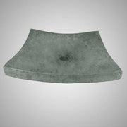 Gresham Square Cast Concrete Vessel Sink - Copper Green