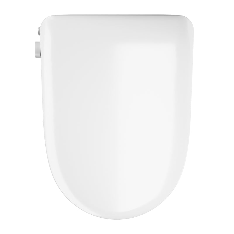 Anzzi TL-AZEB107UWH Electric Bidet Seat with Auto Lid, Heated, Warm Water, Air Dryer, Self Cleaning, Lady Wash, Deodoriz