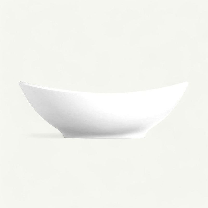Magnus 136326 Hartland Solid Surface Stone Resin Freestanding Bathtub
