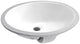 Anzzi Lanmia Series Ceramic Undermount Bathroom Sink Basin in White, 19.5 in.