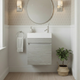 Cutler FVPICCWKND18 Piccolo 18" Space Saver Wall Mount Bathroom Vanity - Weekend Getaway