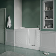 Meditub A3060WIRWA Collection 30 x 59 Right Side Drain Air Jetted Bathtub in White with Aroma and Chroma Therapy lifestyle