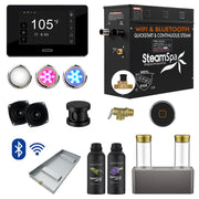 SteamSpa Black Series Generator Round Aroma Pump - Matte Black