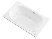 Atlantis Whirlpool 4872CDLX Charleston  48 x 72 in. Rectangular Air and Whirlpool Jetted Bathtub in White with Reversible Drain