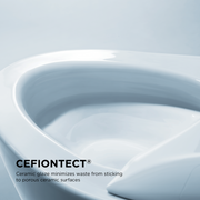 TOTO MS902CUMFG#01 NEOREST NX1 Dual Flush 1.0 or 0.8 GPF Toilet with Integrated Bidet Seat, EWATER+ - Cotton White - view 7