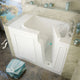 Meditub 2952RWA Walk-In 29 x 52 Right Drain White Air Jetted Walk-In Bathtub