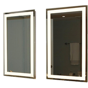 Afina IL-3642-R Illume 36" W x 42" H Rectangular LED Backlit Bathroom Mirror with Bluetooth, Auto-Defogger and Touch Dimmer - view 2