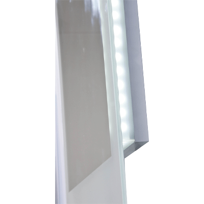 Afina IL-3036-J Illume Juno 30" W x 36" H Rectangular LED Backlit Bathroom Mirror with Touch Dimmer - view 2