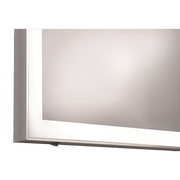 Afina IL-3036-T Illume 30" W x 36" H Rectangular LED Backlit Bathroom Mirror with Polished Aluminum Trim - view 2
