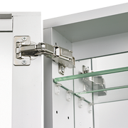 Afina I-SD2430-P Illume 24" W x 30" H Recessed LED Backlit Medicine Cabinet with Inside Outlets and Night Light - view 5