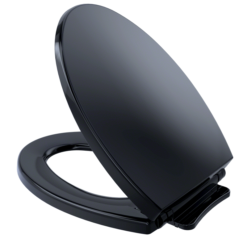 TOTO SS114#51 SoftClose Slow Close Elongated Toilet Seat and Lid, Ebony