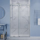 Anzzi SD-FRLS06101CH Ozean Series Frameless Shower Door