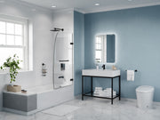 Atlantis Whirlpool AZ3060SHR-16 Saba 60 in. Right Drain Soaking Front Skirted Bathtub in White lifestyle