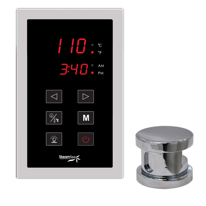 Oasis Touch Panel Control Kit in Chrome