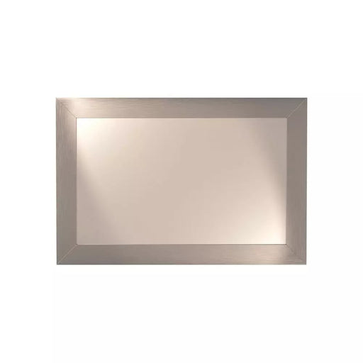 Jensen FM2436CC3SNF Satin Nickel Framed Mirror