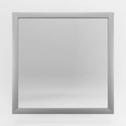 Jensen FM3636CC2SNF 36x36 Satin Nickel Framed Mirror
