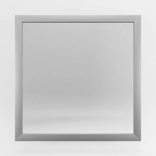 Jensen FM3636CC2SNF 36x36 Satin Nickel Framed Mirror