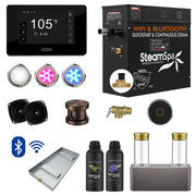 SteamSpa Black Series Generator Round Aroma Pump - Oil Rubbed Bronze