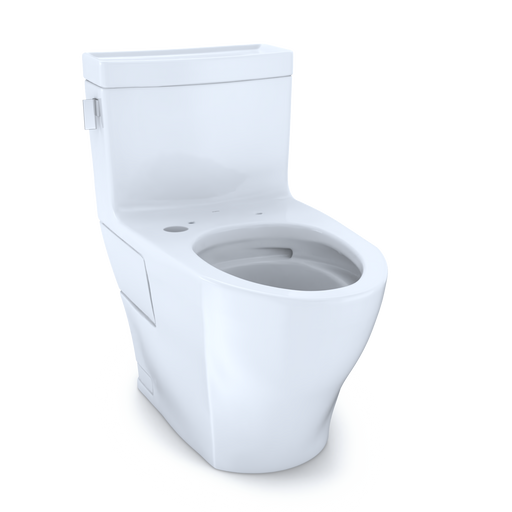 TOTO CST624CEFGAT40#01 Legato One-Piece Elongated 1.28 GPF WASHLET+ and Auto Flush Ready Toilet with CEFIONTECT, Cotton White