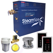 SteamSpa Royal Series Generator with Auto Drain - Chrome