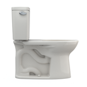 TOTO CST776CSFG#12 Drake Two-Piece Elongated 1.6 GPF Universal Height TORNADO FLUSH Toilet with CEFIONTECT, Sedona Beige - view 8