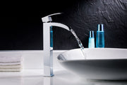 Anzzi L-AZ097MK Key Series 1-Handle Lever Mid-Arc Single Hole Brass Vessel Sink Faucet Polished Chrome - view 7