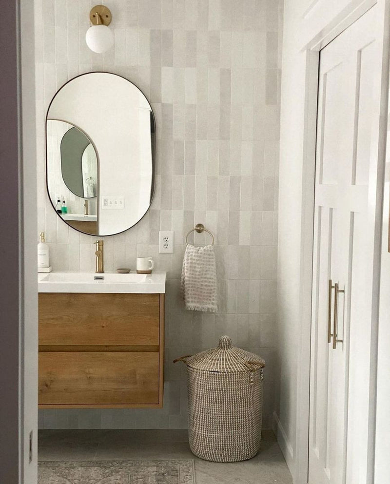 Moreno Bath SLIM24 Kingdee 24" Floating Bathroom Vanity With Acrylic Sink Top