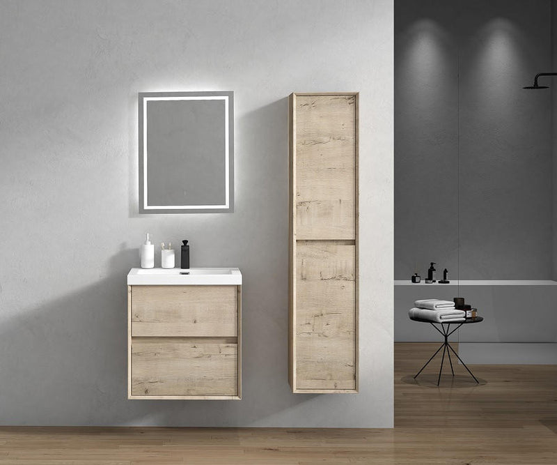 Moreno Bath SLIM24 Kingdee 24" Floating Bathroom Vanity With Acrylic Sink Top