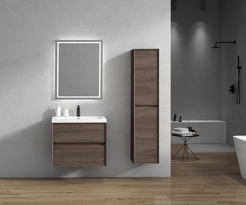 Moreno Bath SLIM30 Kingdee 30" Floating Bathroom Vanity With Acrylic Sink Top