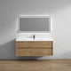 Moreno Bath SLIM 60S Kingdee 60" Floating Bathroom Vanity with Acrylic Single Sink Top