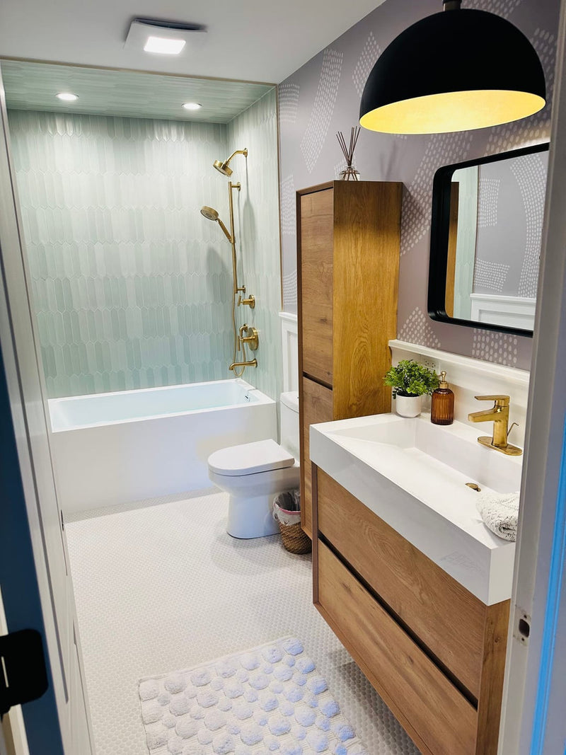 Moreno Bath SLIM-T Kingdee Bathroom Linen Cabinet