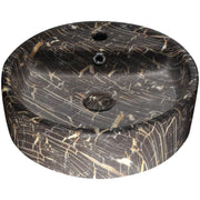 Anzzi LS-AZ258 Rhapsody Series Ceramic Vessel Sink in Neolith Marble Finish