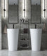 Moreno Bath EP032SINK Better Vanity E-P03-2 White Pedestal Sink