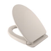 TOTO SS124#12 SoftClose Slow Close Elongated Toilet Seat and Lid, Sedona Beige
