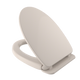 TOTO SS124#12 SoftClose Slow Close Elongated Toilet Seat and Lid, Sedona Beige