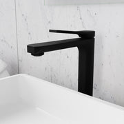 Anzzi L-AZ901MB L-AZ901 Series Single Handle Single Hole Bathroom Vessel Sink Faucet with Pop-Up Drain Matte Black - view 2