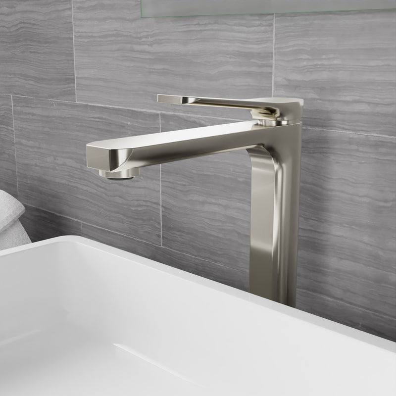 Anzzi L-AZ901MB L-AZ901 Series Single Handle Single Hole Bathroom Vessel Sink Faucet with Pop-Up Drain Brushed - view 7
