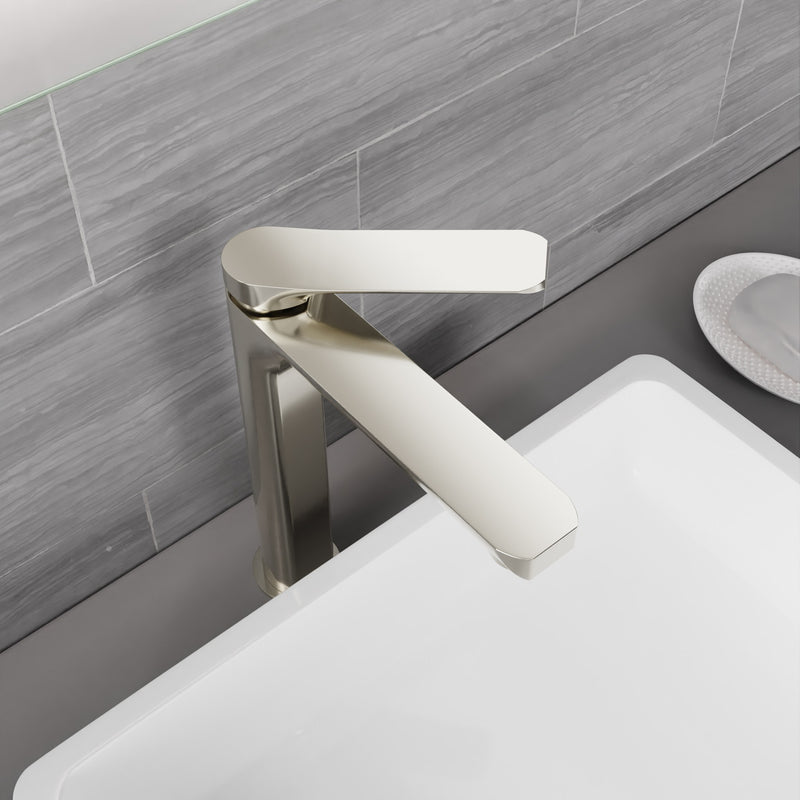 Anzzi L-AZ901MB L-AZ901 Series Single Handle Single Hole Bathroom Vessel Sink Faucet with Pop-Up Drain Brushed - view 9