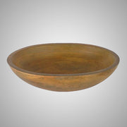 Large Lisman Oval Cast Concrete Vessel Sink - Vintage Brown