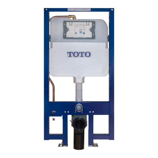 TOTO WT172M DuoFit In-Wall Toilet Tank with Dual-Max Dual-Flush 1.28 and 0.9 GPF System with Copper Supply