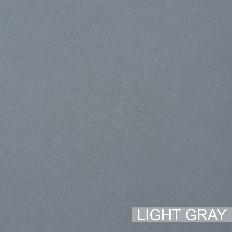 Leduc Oval Cast Concrete Vessel Sink - Light Grey