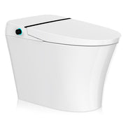 Anzzi Juno 26 in. Smart Toilet and Bidet Set with Heated Seat, Front & Rear Wash, Foot Sensor, and Remote Control