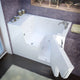 Meditub 2953WCARWD Wheel Chair Accessible 29 x 52 Right Drain White Whirlpool & Air Jetted Wheelchair Accessible Bathtub