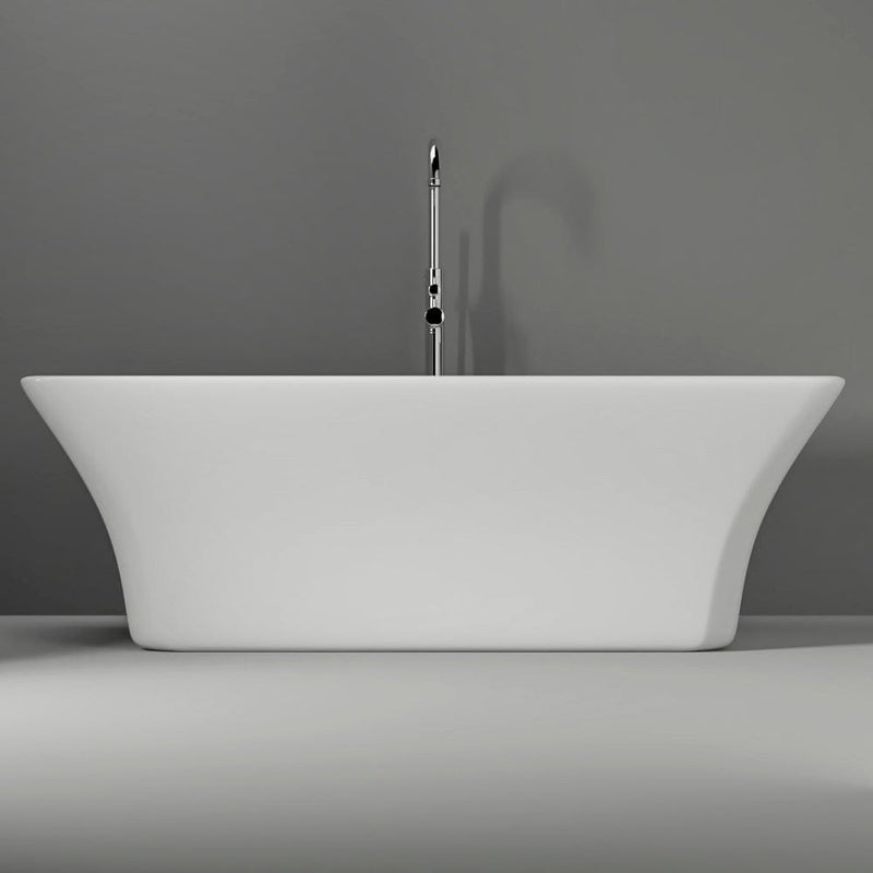 Magnus 136698 Ludlow Acrylic Rectangular Freestanding Tub With Insulation